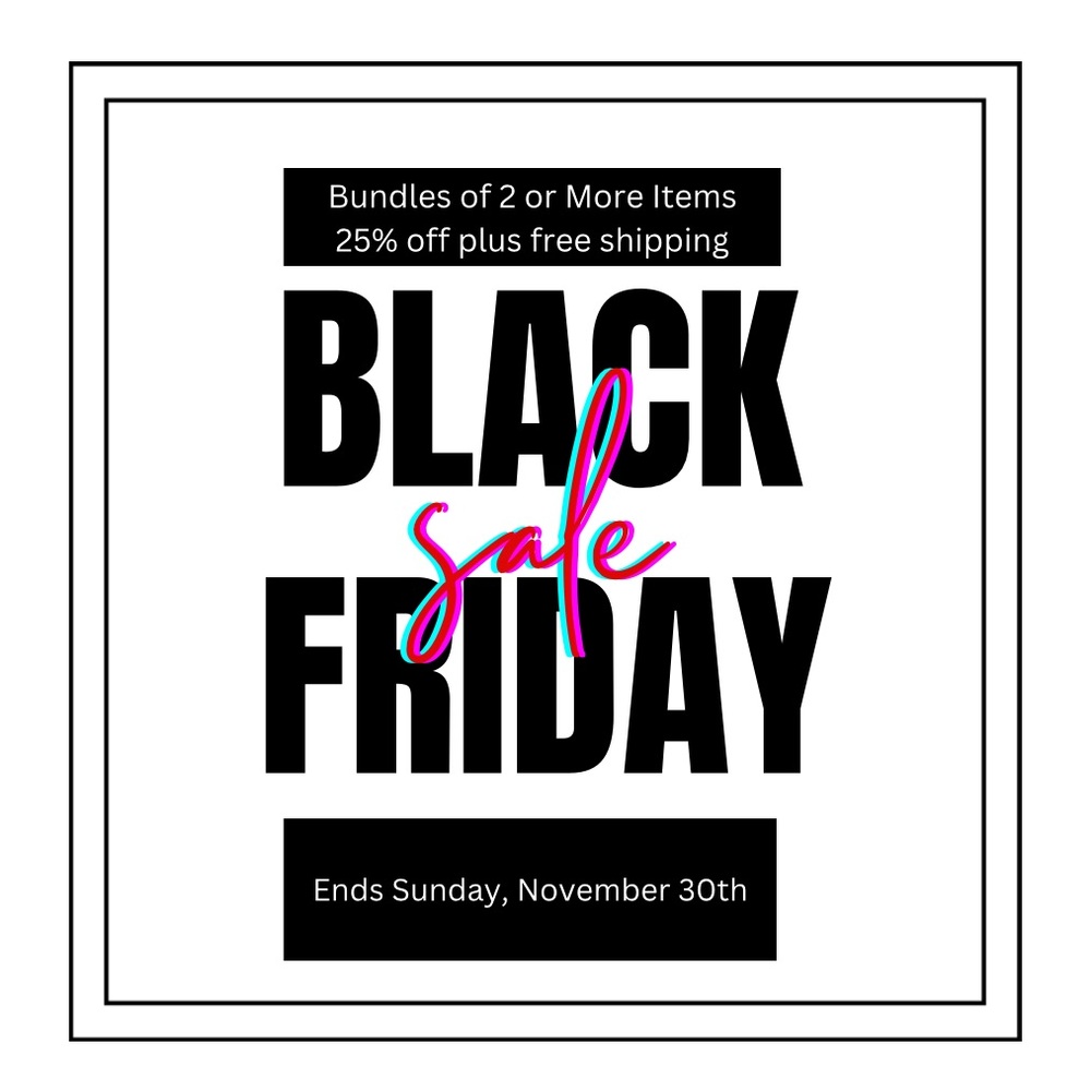 Black Friday Sale